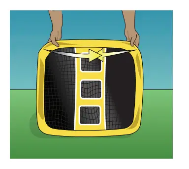 RUKKET SKEE500 Golf Chipping Target Fold Up fig 2