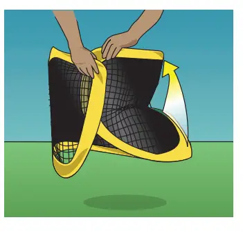 RUKKET SKEE500 Golf Chipping Target Fold Up fig 3