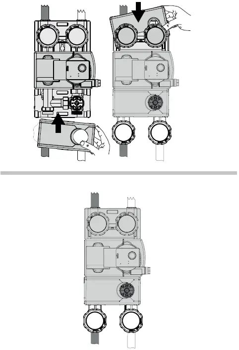ESBE GRB300 Manifolds for 2 Circulation Units fig 11