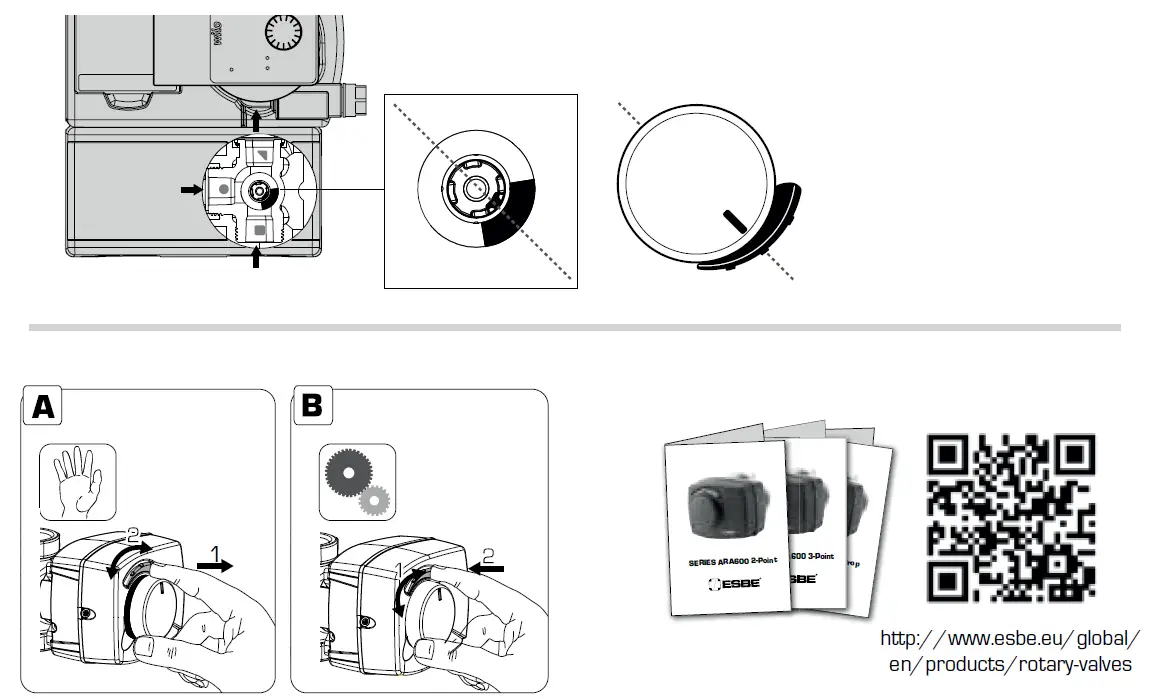 ESBE GRB300 Manifolds for 2 Circulation Units fig 16
