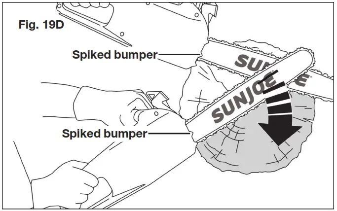 SUNJOE SWJ599E Tree Limb Master Electric Handheld Chains - Fig 26