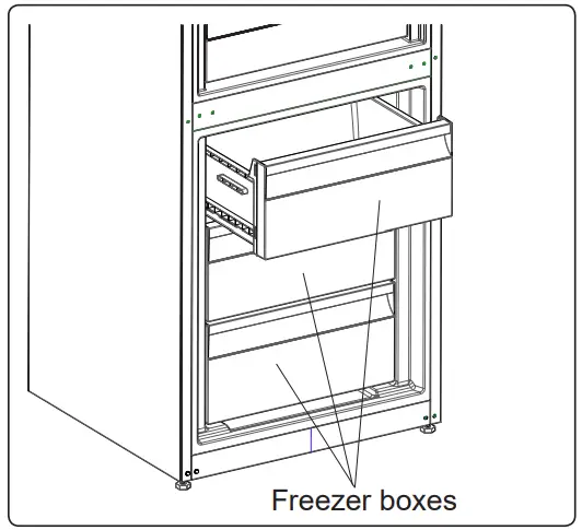 smeg FC18EN1X Frost Free Fridge Freezer - Fig 15