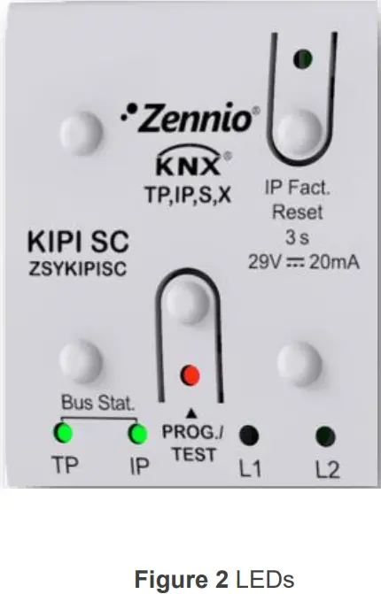Zennio ZSYKIPISC KIPI SC Secure KNX-IP Interface fig 7
