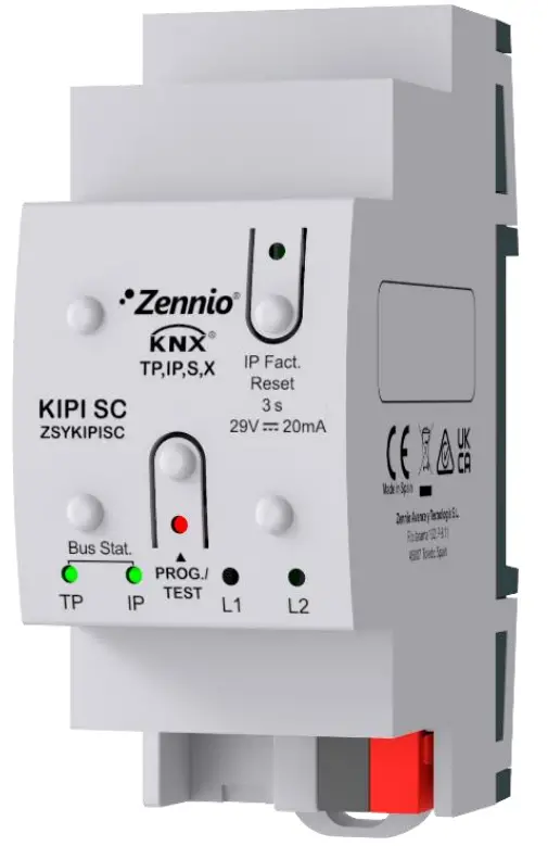 Zennio ZSYKIPISC KIPI SC Secure KNX-IP Interface