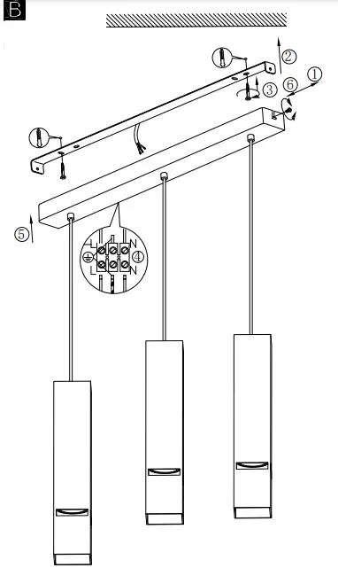 EGLO BLA99698 Pendant Light-3