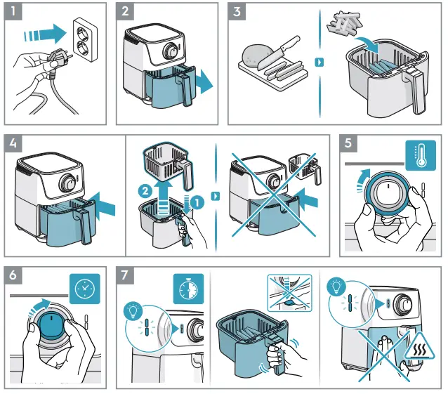 Electrolux E5AF1-4GB Create 5 Air Fryer - fig 1
