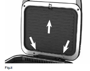 Shaq GShaq GMC01 Smokeless Grill & Press - 6MC01 Smokeless Grill & Press - 6