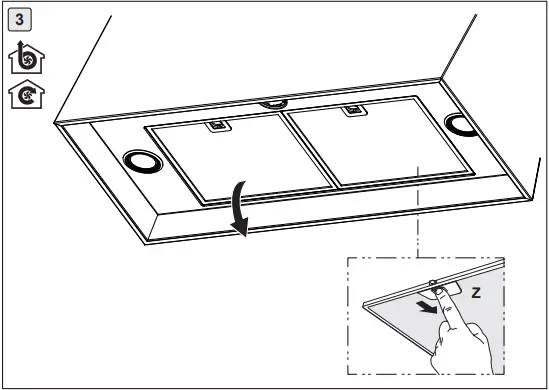 FRANKE TRENDLINE PLUS 70 Maris Urban Wall Hood B03