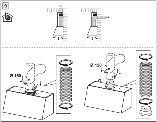 FRANKE TRENDLINE PLUS 70 Maris Urban Wall Hood B09
