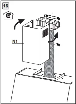 FRANKE TRENDLINE PLUS 70 Maris Urban Wall Hood B16
