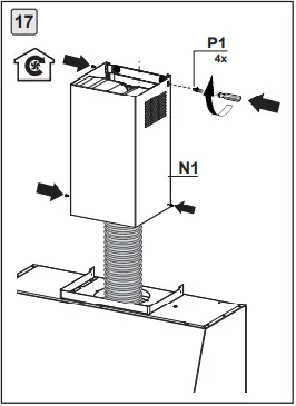 FRANKE TRENDLINE PLUS 70 Maris Urban Wall Hood B17