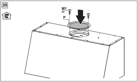 FRANKE TRENDLINE PLUS 70 Maris Urban Wall Hood B20
