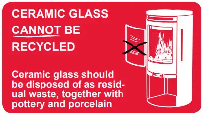 Nordpeis Salzburg C Basic Heat Retaining Fire with Angled Glass - Figure 1