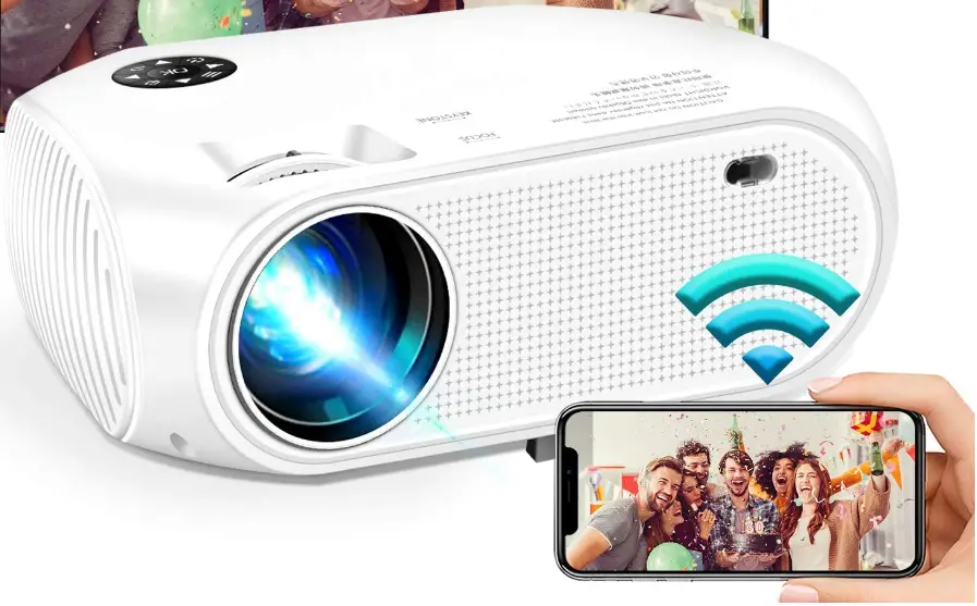 Keystone-Wireless-Wi-Fi-Mini-Video-Projector