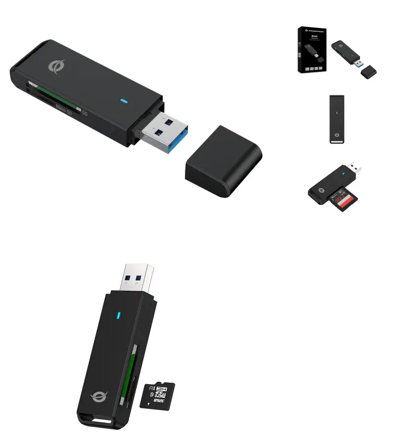 BIAN02B SD Card Reader USB 3.0  Product Images