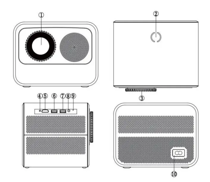 JOMEE Smart Mini Projector-2