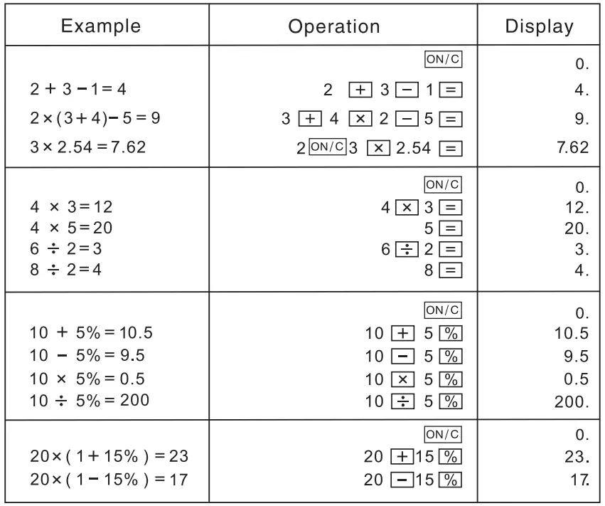 J BURROWS JB02POCBK Pocket Calculator - tabile