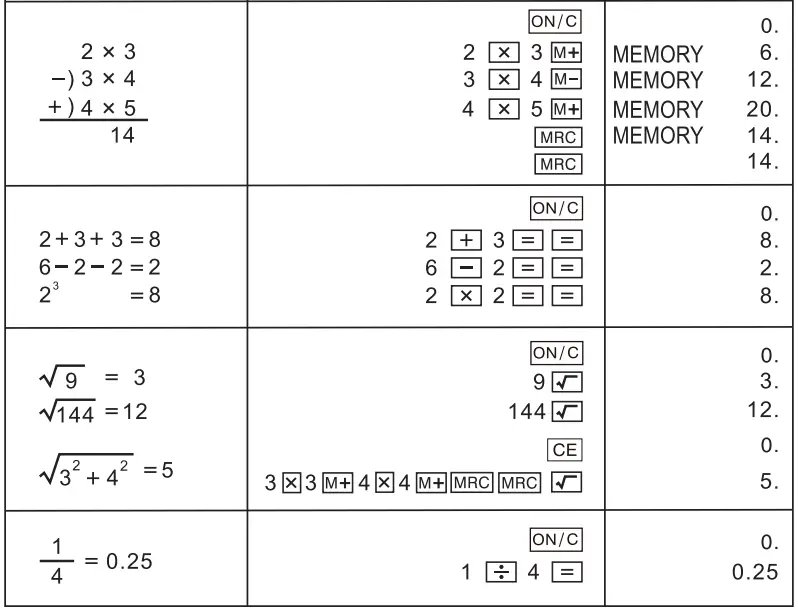 J BURROWS JB02POCBK Pocket Calculator - tabile1