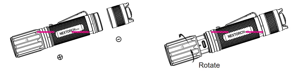 NEXTORCH E52 Super Bright Multi Purpose Flashlight - Fig