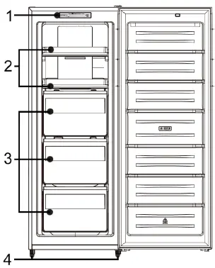 BOMANN-GS-7343-Household-Freezer-fig-1