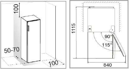 BOMANN-GS-7343-Household-Freezer-fig-2