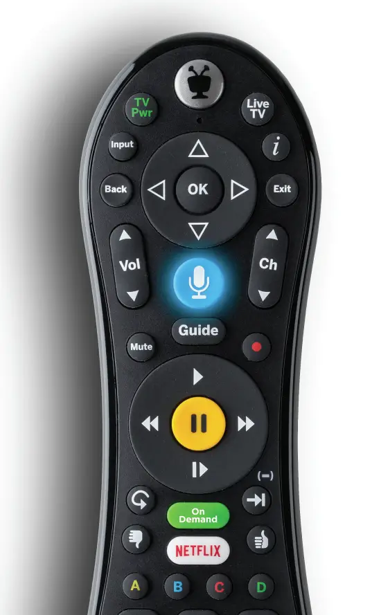 breezeline Tivo Remote Overview