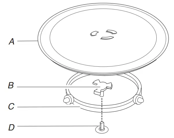 Whirlpool WMC30311LB Microwave Oven - fig 2