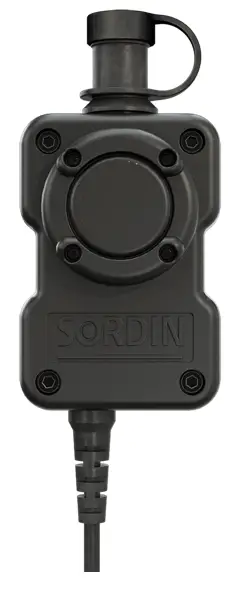 SORDIN PTT Single Com Splash Proof-
