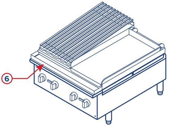 ASSURE Add On Griddle, Broiler - STEP 4