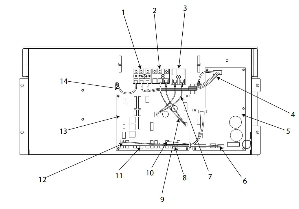 MITSUBISHI ELECTRIC PVFY-P08 Air Conditioners Owner's Manual - CONTROL BOX PARTS