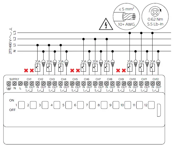 PHILIPS-DDRC1220FR-GL-12-Channel-Relay-Controller-FIG-7