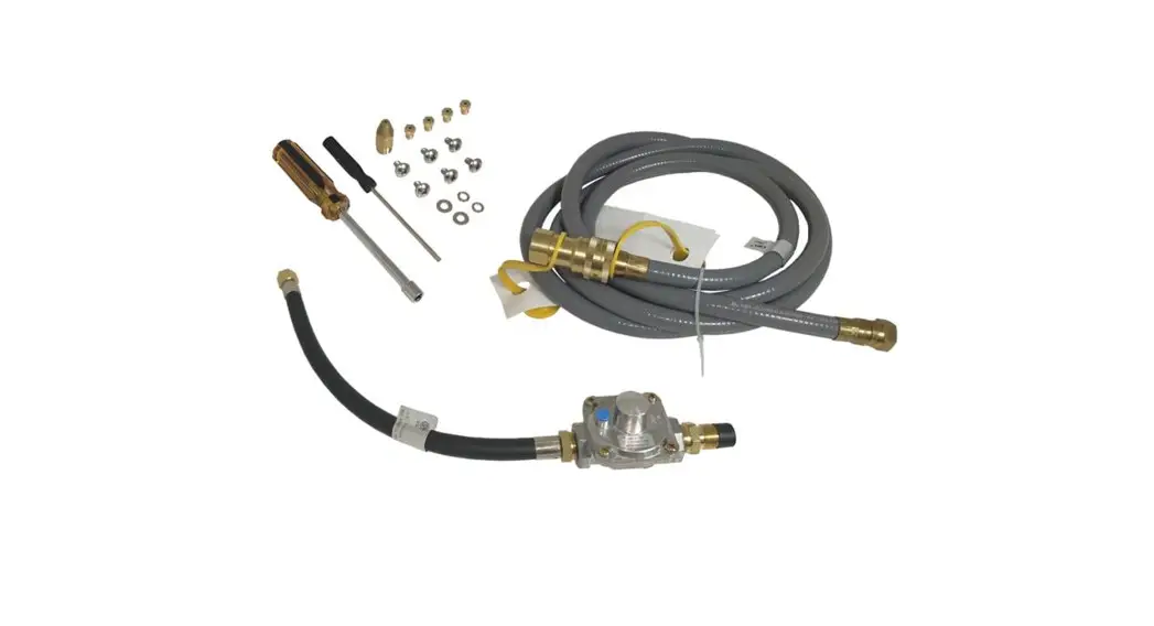 Thor 5001255459 Kitchen Brass Natural Gas Hose Installation Guide