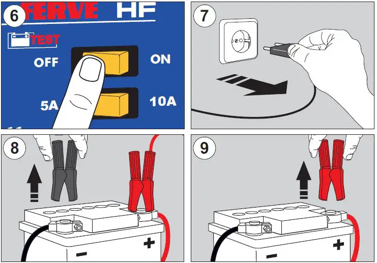 FERVE DUAL F-908 Battery Charger-10