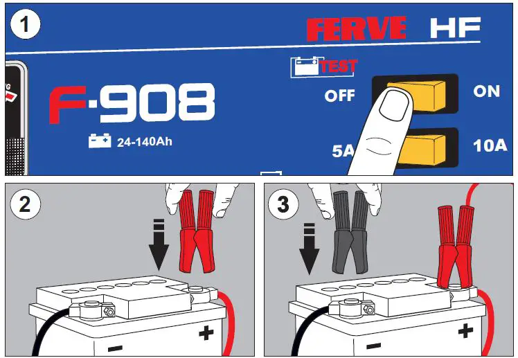 FERVE DUAL F-908 Battery Charger-3