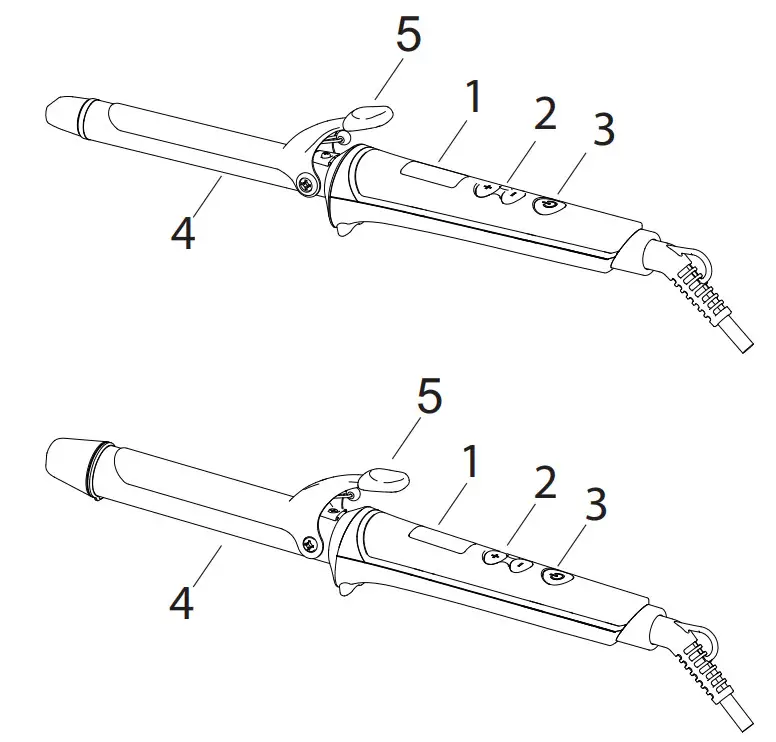 BLAUPUNKT HSC601 Hair Straightener - Figure 1
