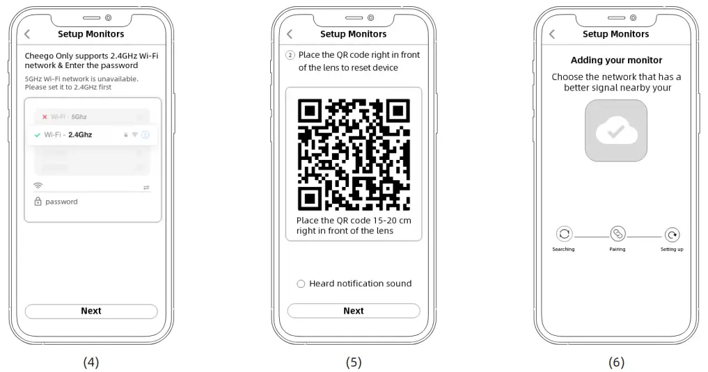 Cheego CCA3 F Smart Baby Monitor - fig 9