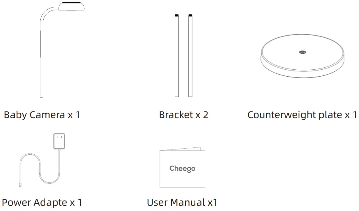 Cheego CCA3 F Smart Baby Monitor - fig