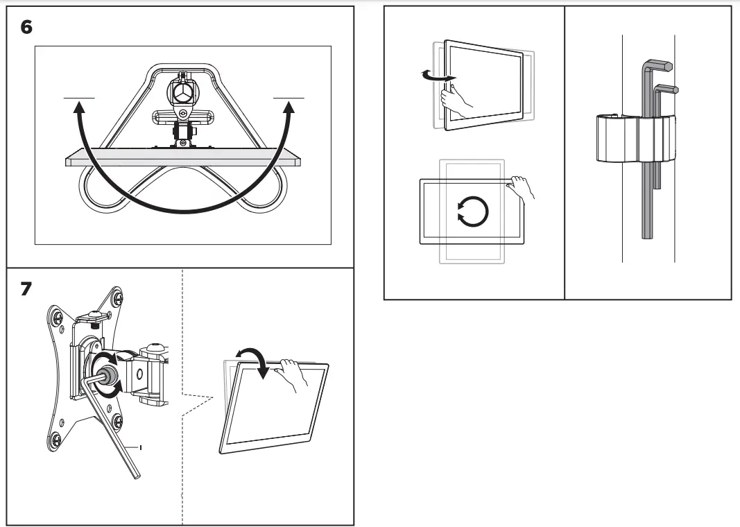 TOOQ DB1701TN-B Desk Stand for Screens 17 32 Inch - fig 2