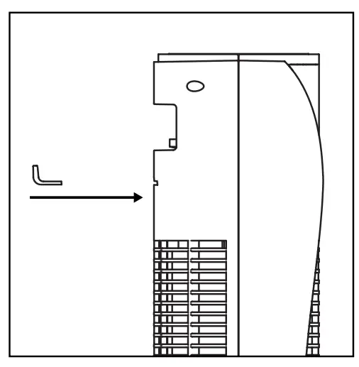 ProBreeze PB F16 US 46 Inch Tower Fan-Cable Hook
