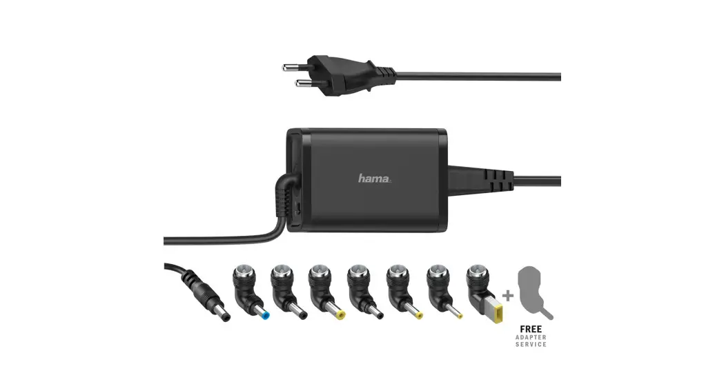 Hama 00200000 Universal Notebook Power Supply 65wu Instruction Manual