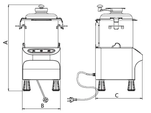 ggmgastro VCUA18G Bowl Cutter - icon 18