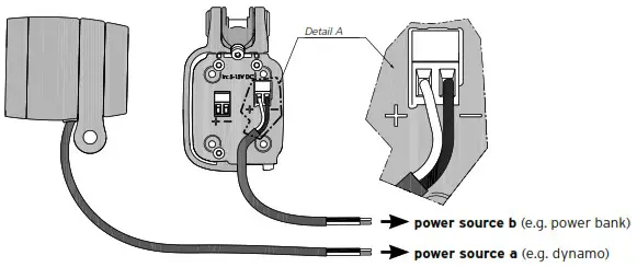 busch muller 365 LEVAL Cornering Light - Power supply LEVAL connection 2