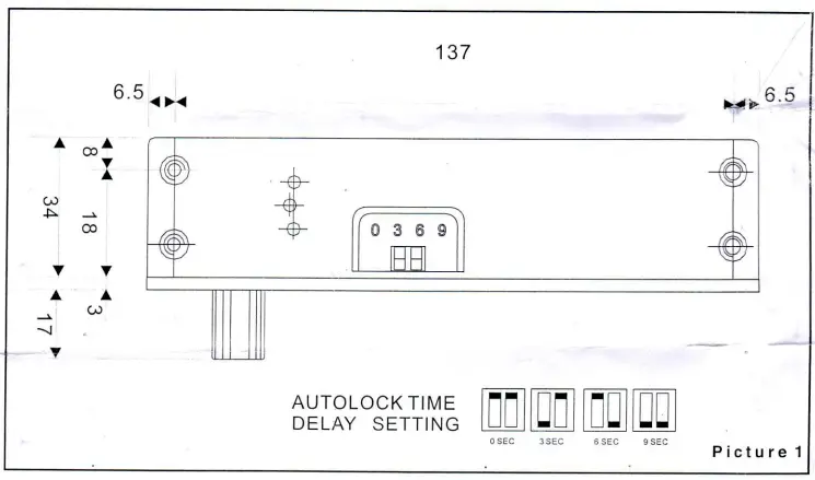 DIGITALas-NI-610-Rod-Electromechanical-Lock-fig 1