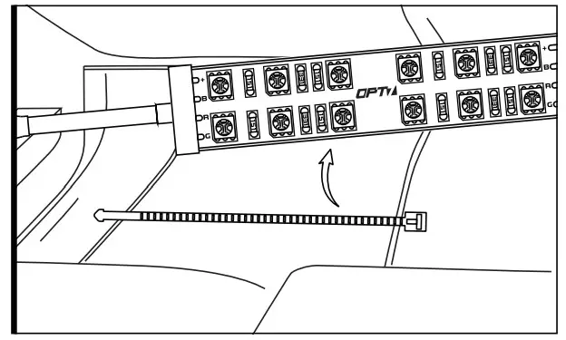 OPT7 LIGHTING AURA LED Double Row Interior Lighting Kit - fig 6