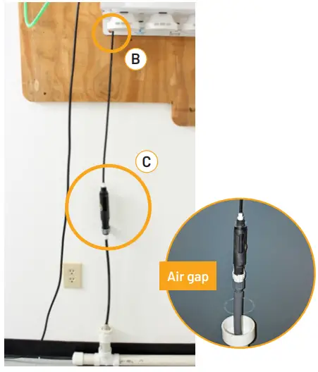 PENTAIR BWS350 Reverse Osmosis (Ro) System With Tank - black tubing