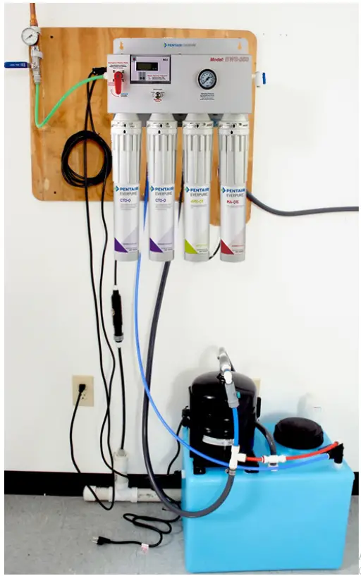 PENTAIR BWS350 Reverse Osmosis (Ro) System With Tank - tank is at least 1