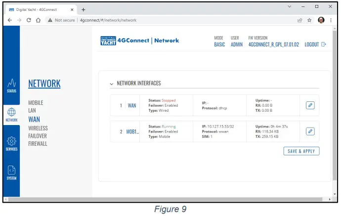 DIGITAL YACHT 4G Connect Standard Model Internet on Board - Figure 6
