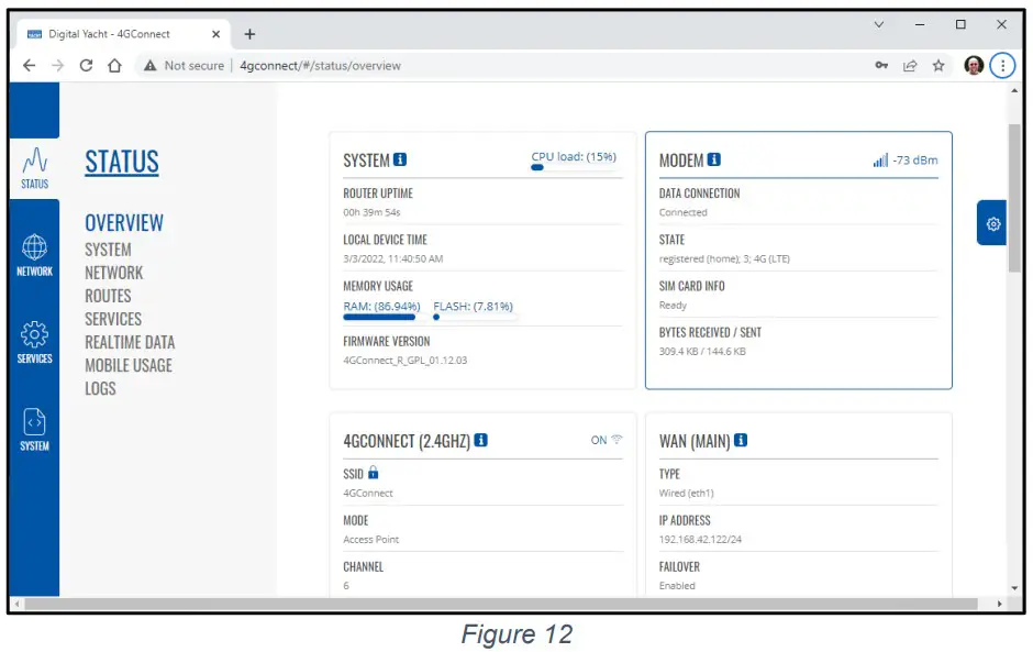 DIGITAL YACHT 4G Connect Standard Model Internet on Board - Figure 9