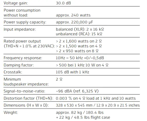 ACCUSTIC ARTS AMP VI Power Amplifiers - 1
