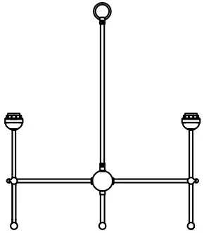 MAXIM LIGHTING 32364 Huntington 4 LT Chandelier - ICON 2